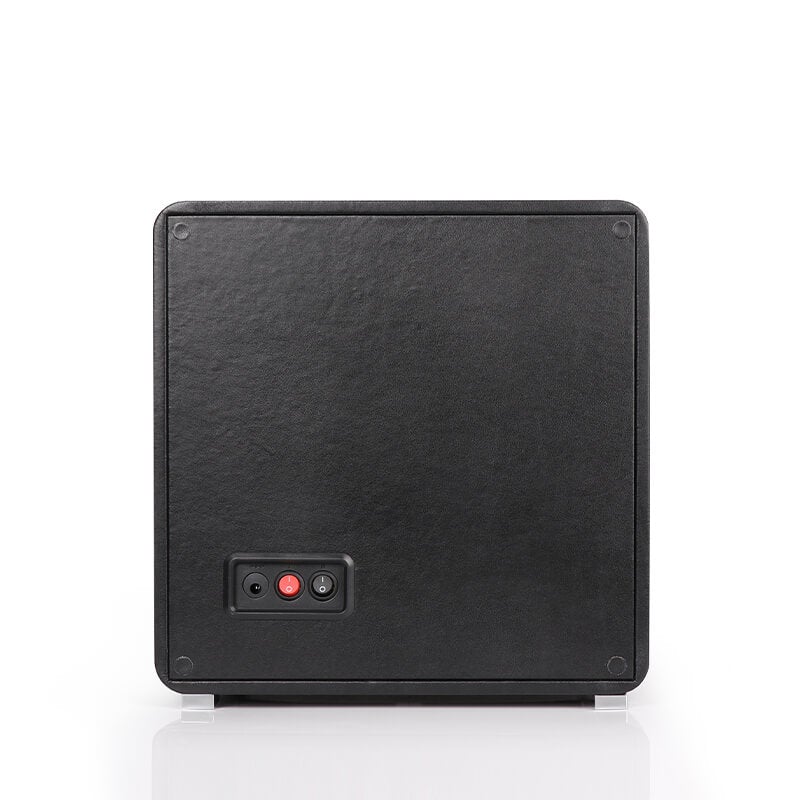 4 Watch Winder in Smooth Black Leather Finish by Aevitas