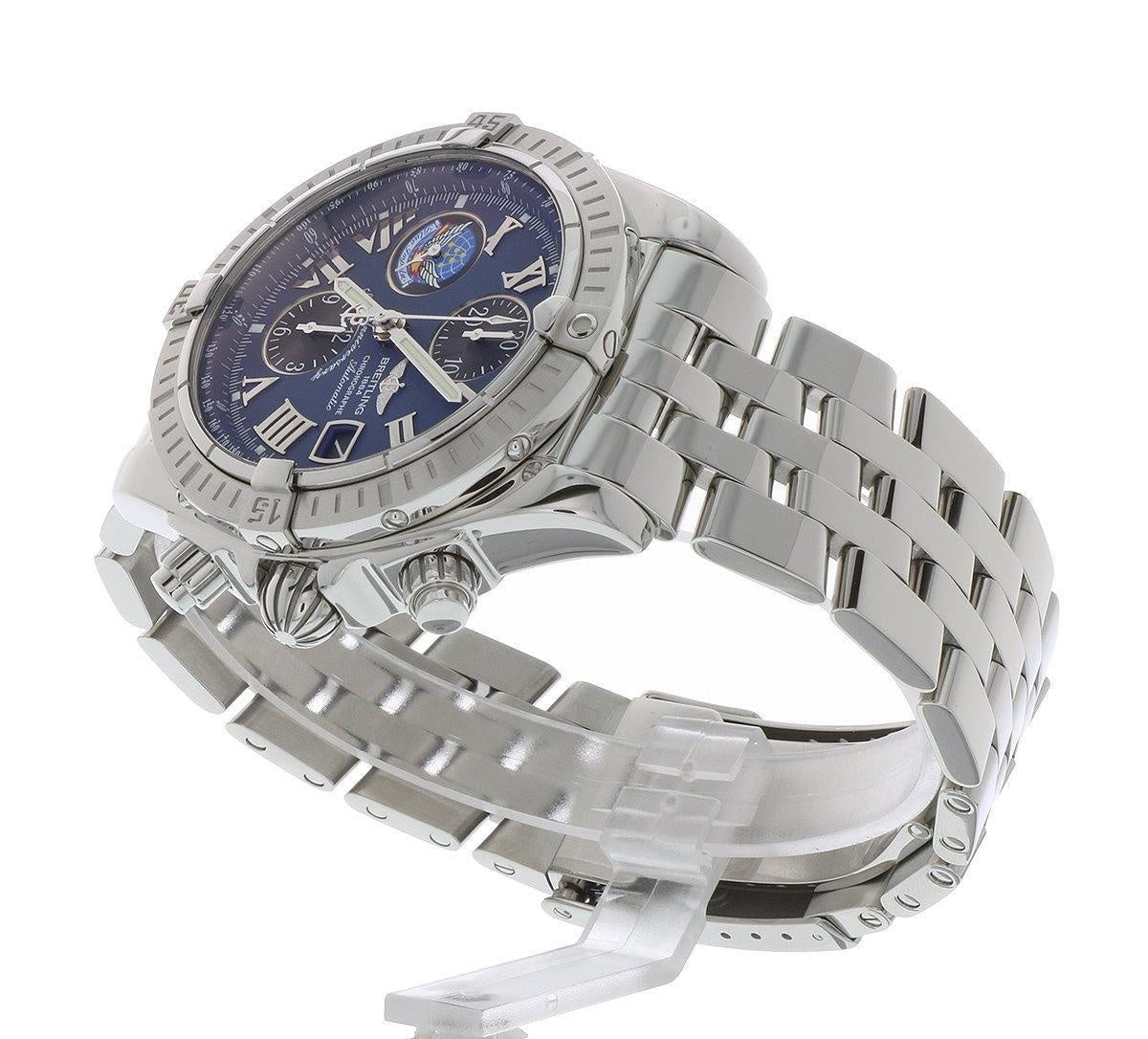 BREITLING CHRONOMAT Limited Edition 50th Anniversary 44mm Mint Condition - Swiss Watch Store UK