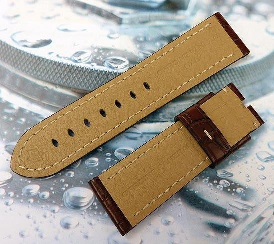Medium Brown Alligator 24-22 mm Panerai Strap 24-22 BA 115-75