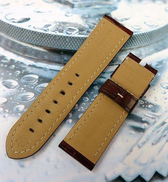 Dark Brown Alligator 24-22 mm Panerai Strap