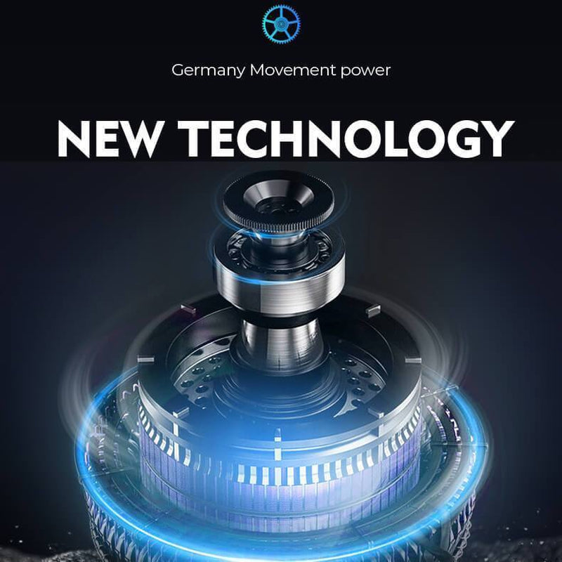 Premium 9 Watch Winder in Striped Ebony Wood Piano Lacquer by Aevitas