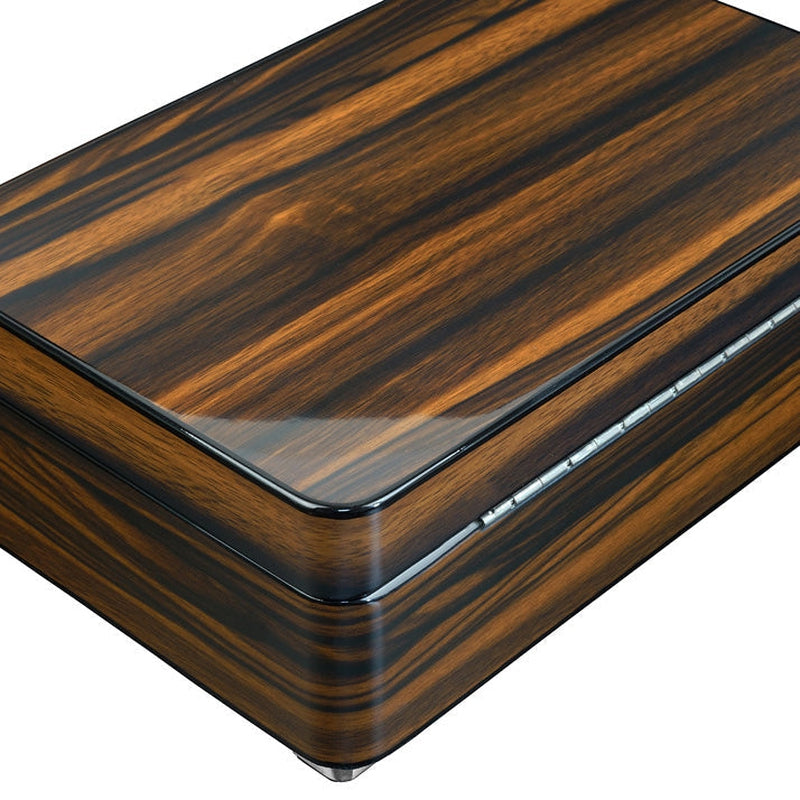 Watch Box for 6 Watches and Cufflinks Superb Quality Macassar by Aevitas