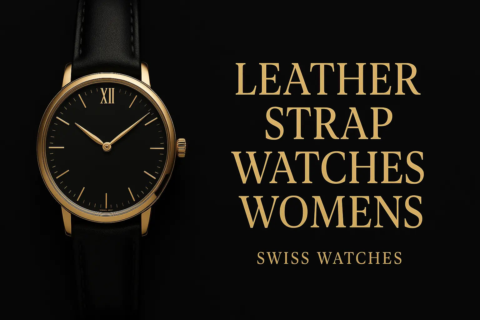 The Ultimate Guide to Leather Strap Watches Womens: Style, Versatility ...