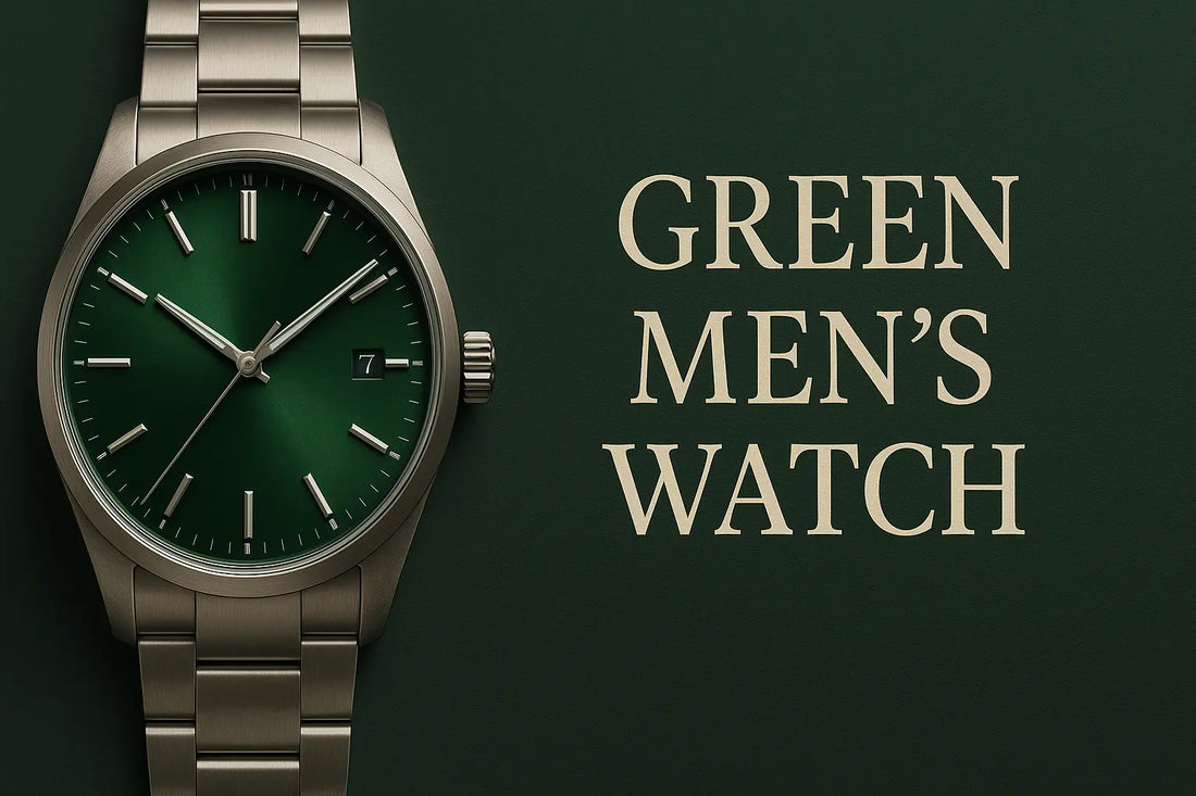 Green Mens Watch