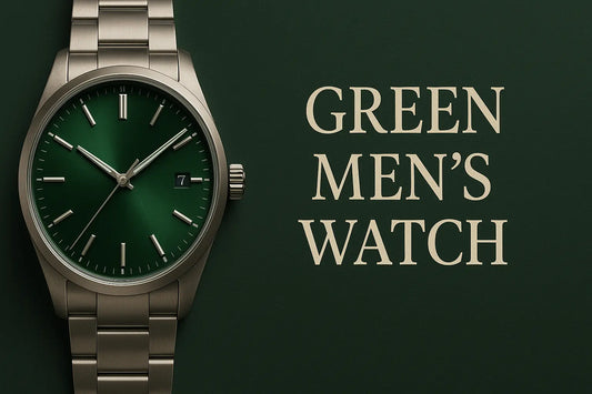 Green Mens Watch