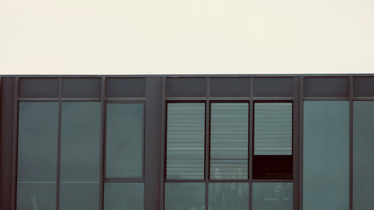 green and black wooden window