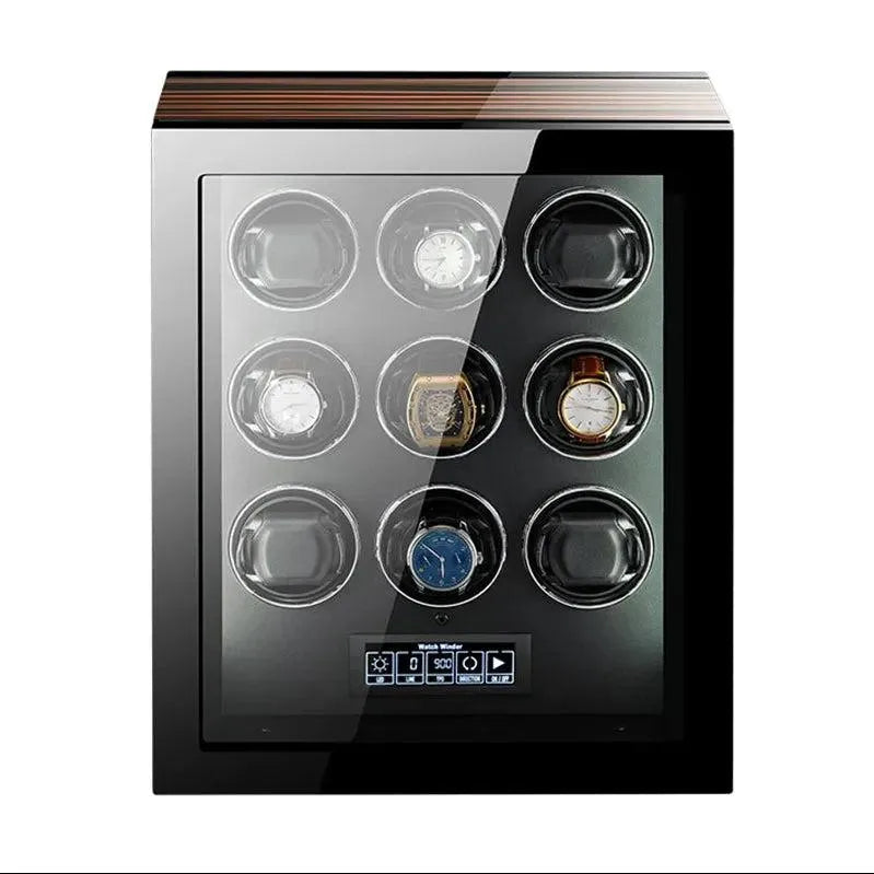 Tempus 9 Watch Winder for Automatic Watches with Touch Screen