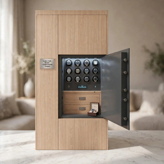 Tempus 24-Watch Winder Safe – Grade 3, £350,000 Insurance Rated