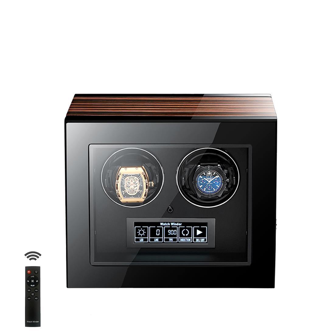 Tempus 2 Watch Winder for Automatic Watches with Touch Screen - Swiss Watch Store UK