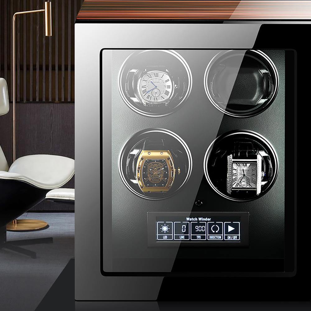 Tempus 2 Watch Winder for Automatic Watches with Touch Screen - Swiss Watch Store UK