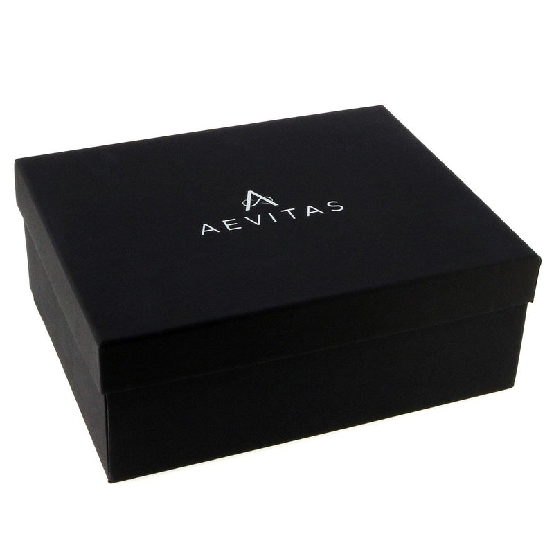 8 Watch Box Cognac Brown Genuine Leather Velvet Lining by Aevitas - Swiss Watch Store UK