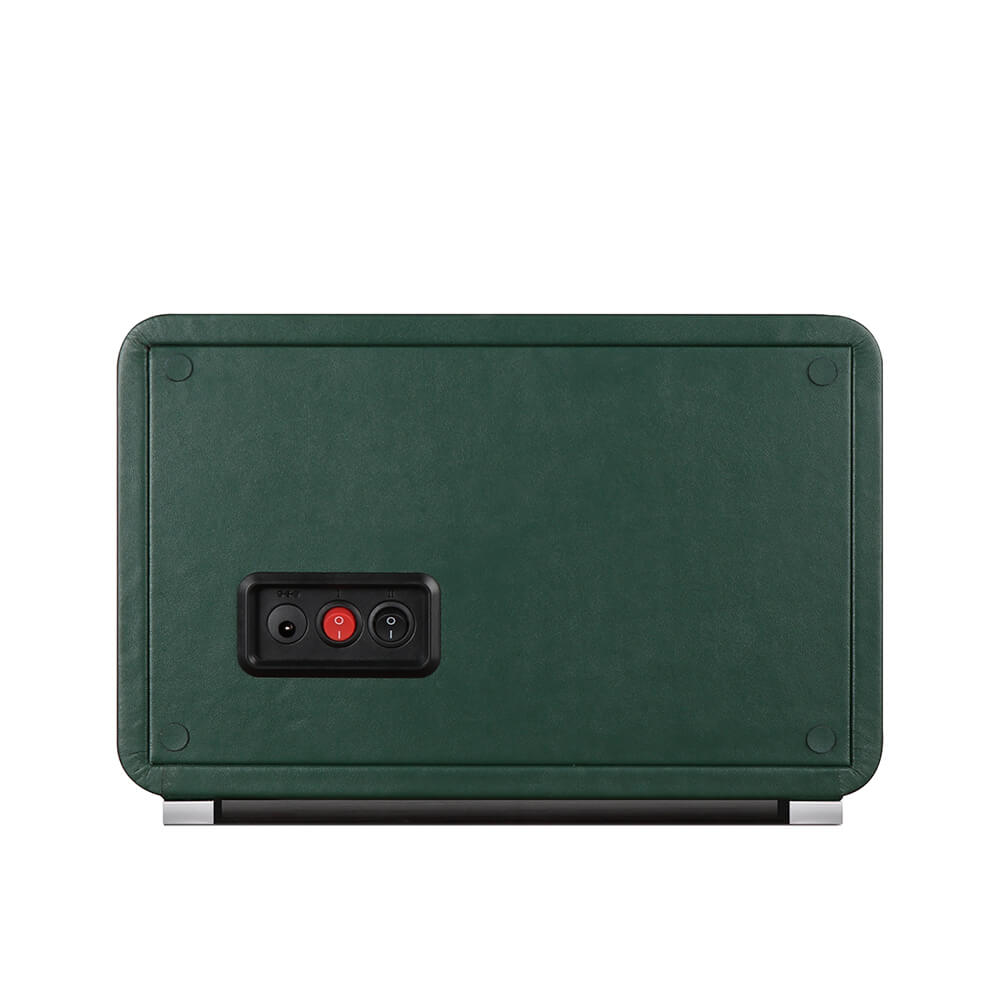 Automatic 2 Watch Winder in Dark Green Smooth Leather Finish by Aevitas