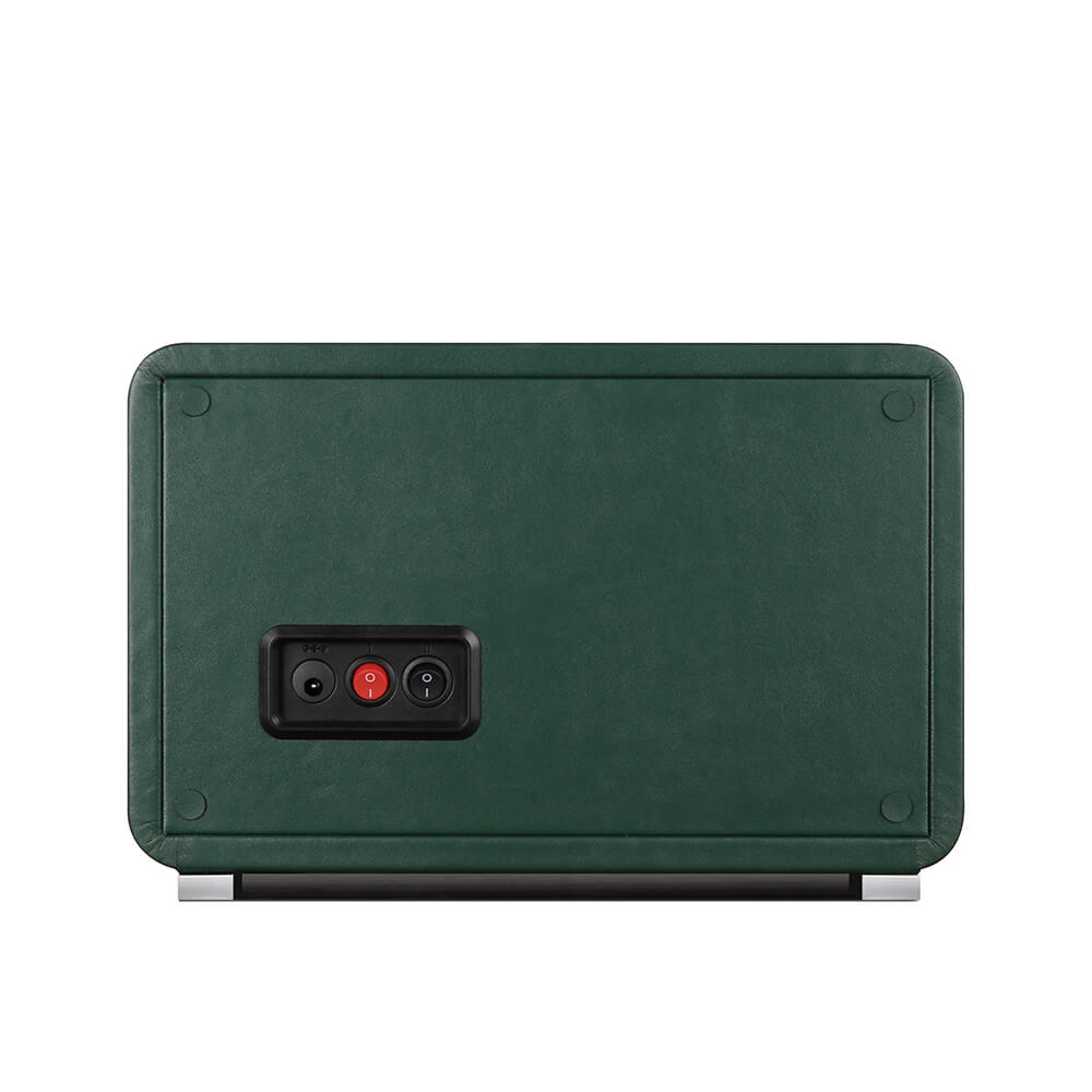 Automatic 2 Watch Winder in Dark Green Smooth Leather Finish by Aevitas - Swiss Watch Store UK