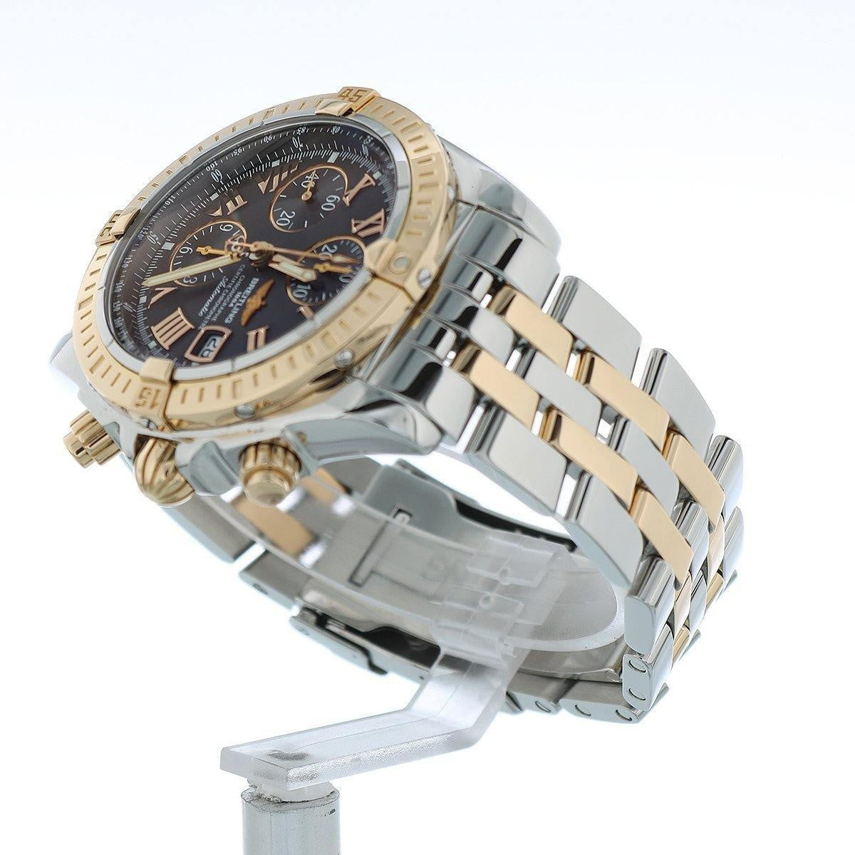 Breitling Chronomat 44 Stainless Steel & Rose Gold C13356 Immaculate Condition