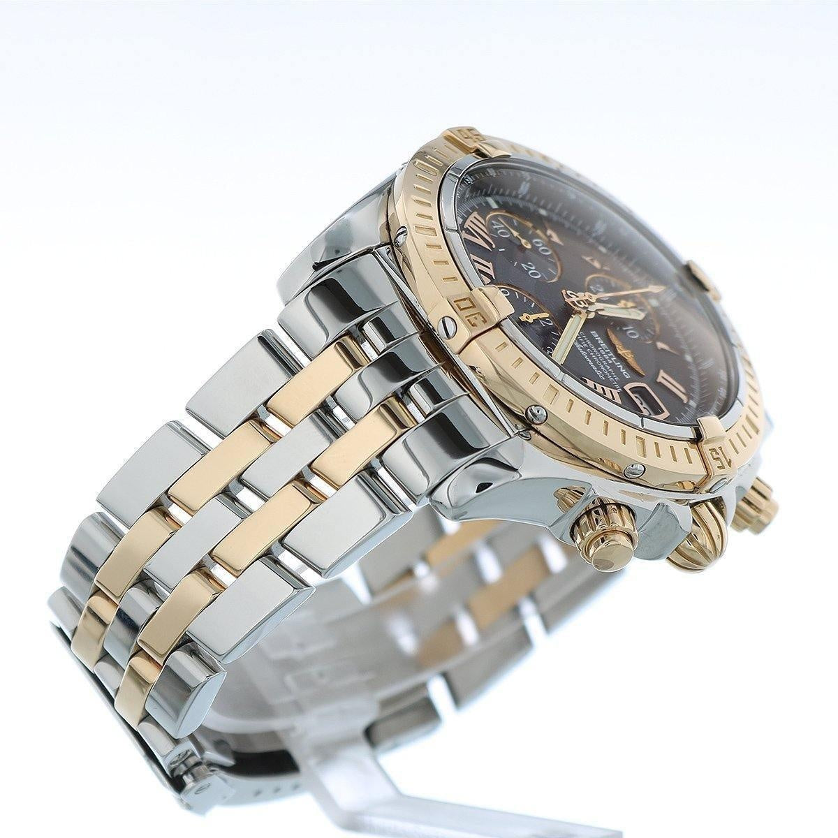 Breitling Chronomat 44 Stainless Steel & Rose Gold C13356 Immaculate Condition