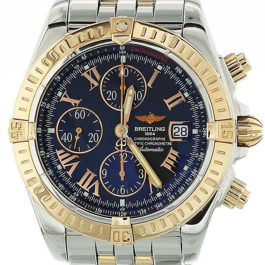 Breitling Chronomat 44 Stainless Steel & Rose Gold C13356 Immaculate Condition