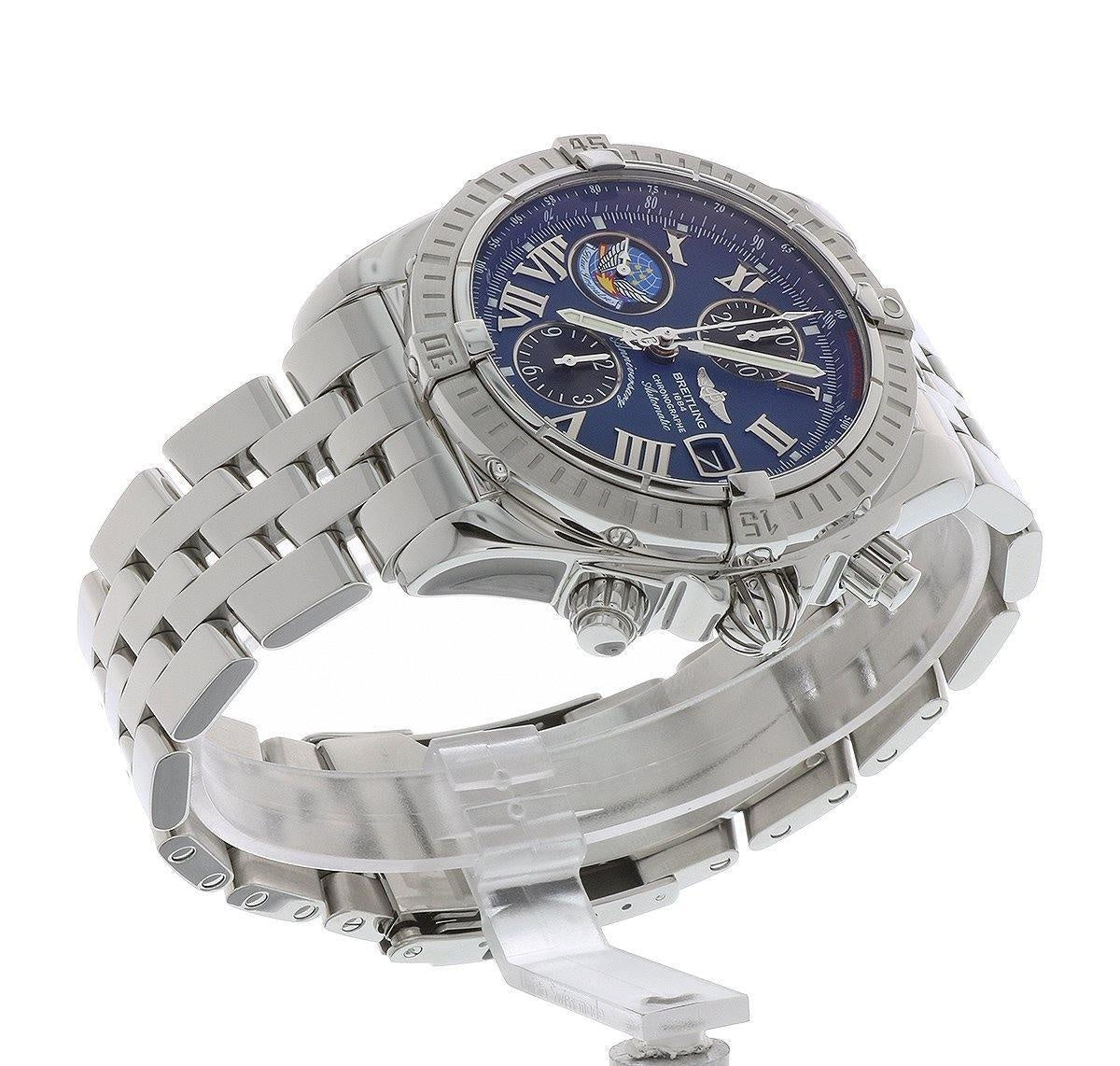 BREITLING CHRONOMAT Limited Edition 50th Anniversary 44mm Mint Condition - Swiss Watch Store UK