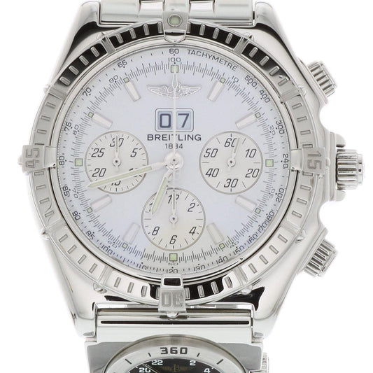 BREITLING Crosswind Special with UTC Pilot Bracelet A44355 Outstanding Condition