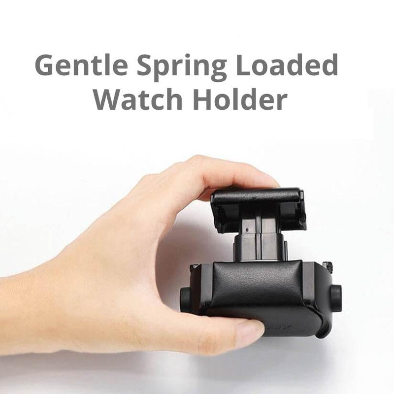 Single Watch Winder Black Edition Mains or Battery by Aevitas