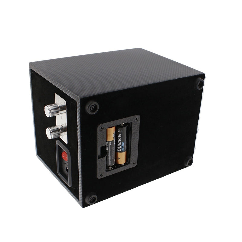 Single Watch Winder Carbon Fibre finish Mains or Battery by Aevitas