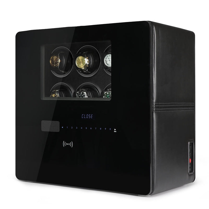 Watch Winder Safe for 8 Watches Black Edition by Aevitas
