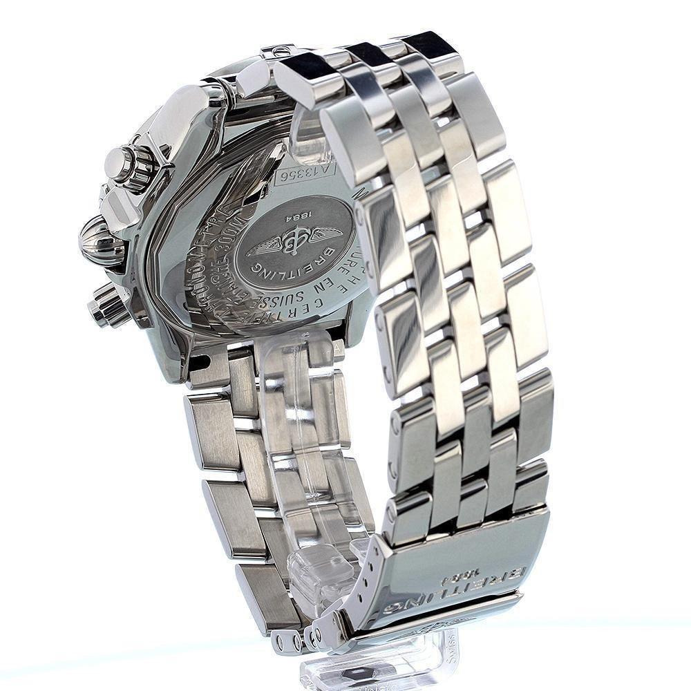 Breitling Chronomat Evolution 44 Stainless Steel A13356 with Service Box and Papers