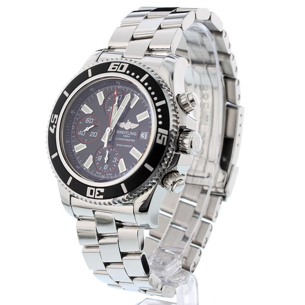 Breitling SuperOcean Chronograph II Automatic Watch A13341 Box - Papers MINT