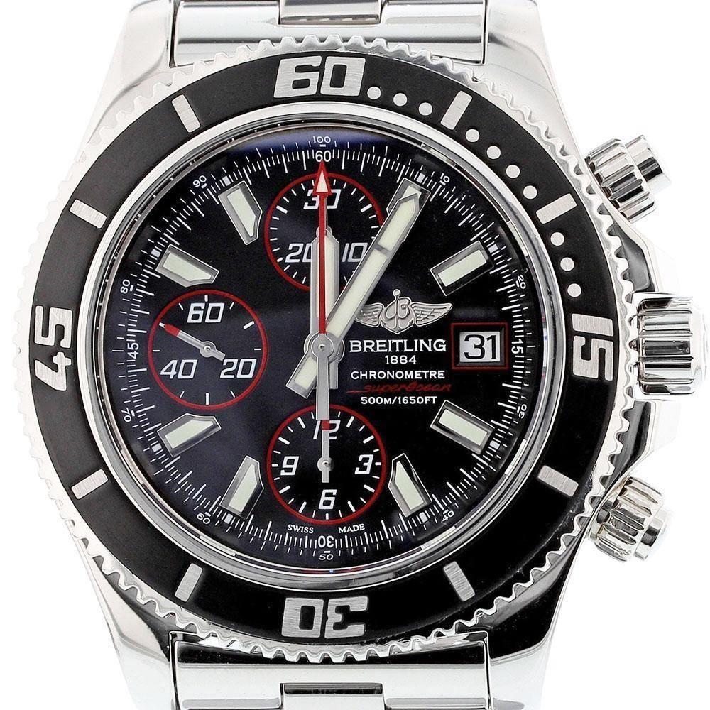 Breitling SuperOcean Chronograph II Automatic Watch A13341 Box - Papers MINT