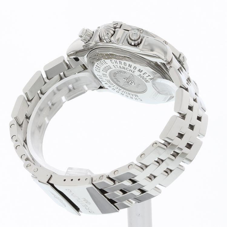 Breitling Chronomat Evolution 44 Stainless Steel A13356 with Box and Papers Anthracite Grey Numeral Dial