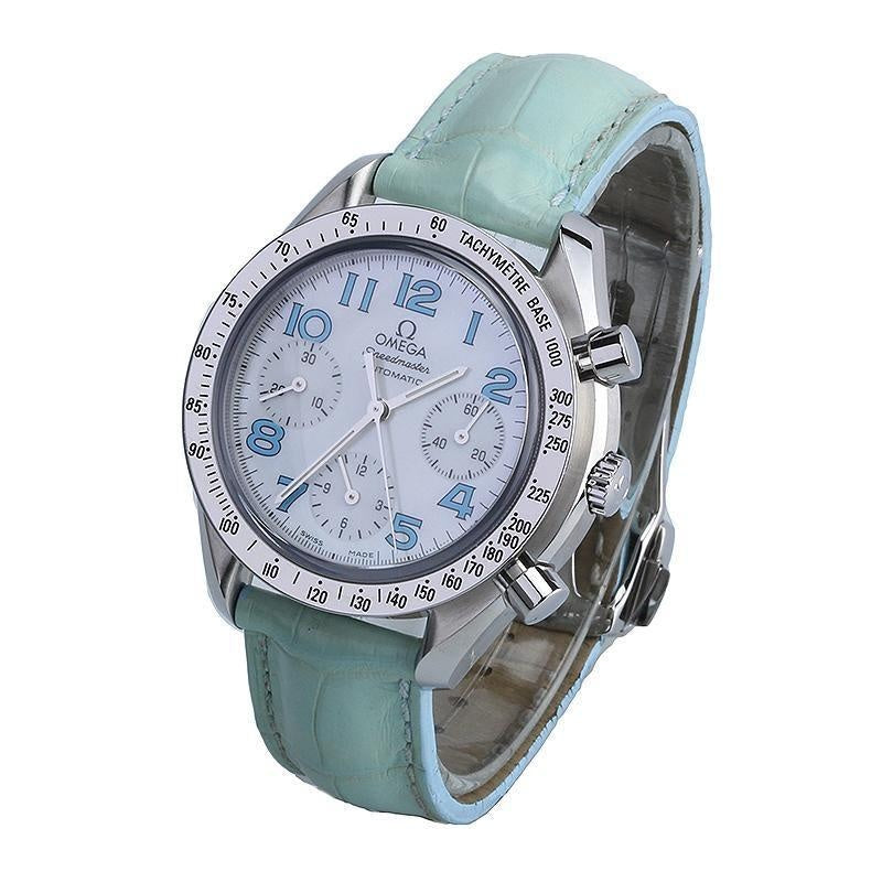 Omega Speedmaster Automatic Mother of Pearl Dial Automatic Watch 3834.71.33
