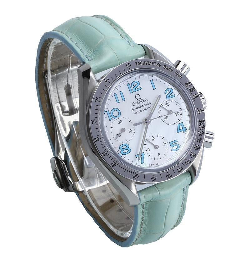Omega Speedmaster Automatic Mother of Pearl Dial Automatic Watch 3834.71.33