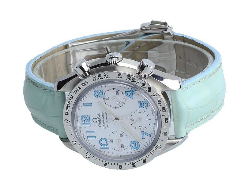 Omega Speedmaster Automatic Mother of Pearl Dial Automatic Watch 3834.71.33