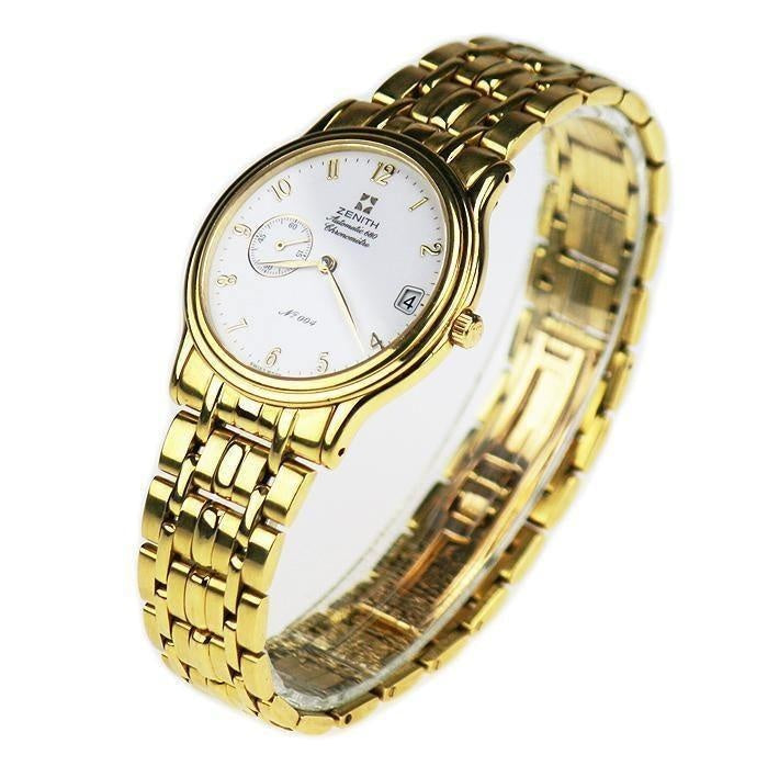 Zenith Elite 18k Solid Gold Limited Edition Automatic Watch - Swiss Watch Store UK
